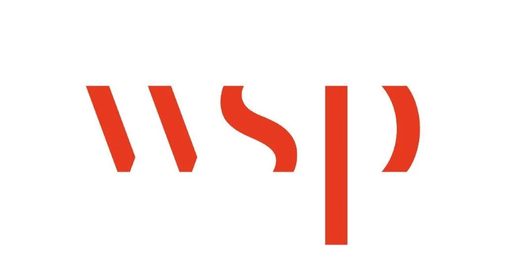the letters "wsp" in red